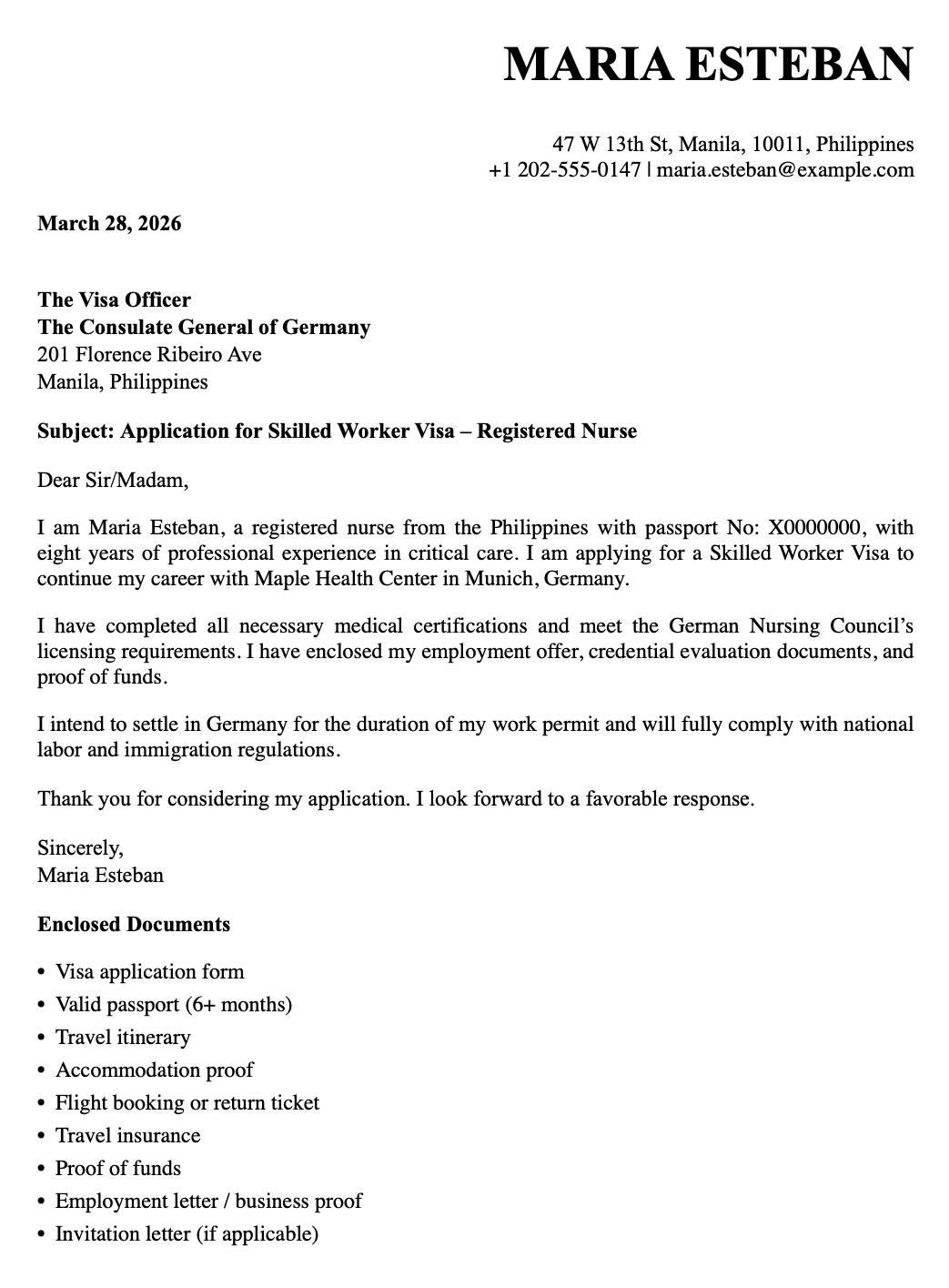 cover-letter-for-employment-visa-skilled-worker