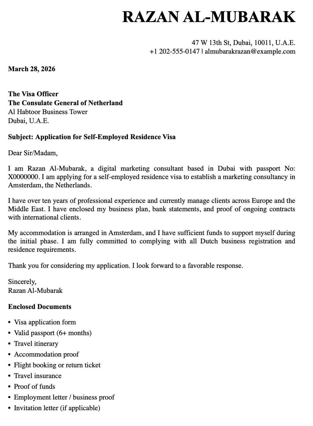 cover-letter-for-employment-visa-self-employed