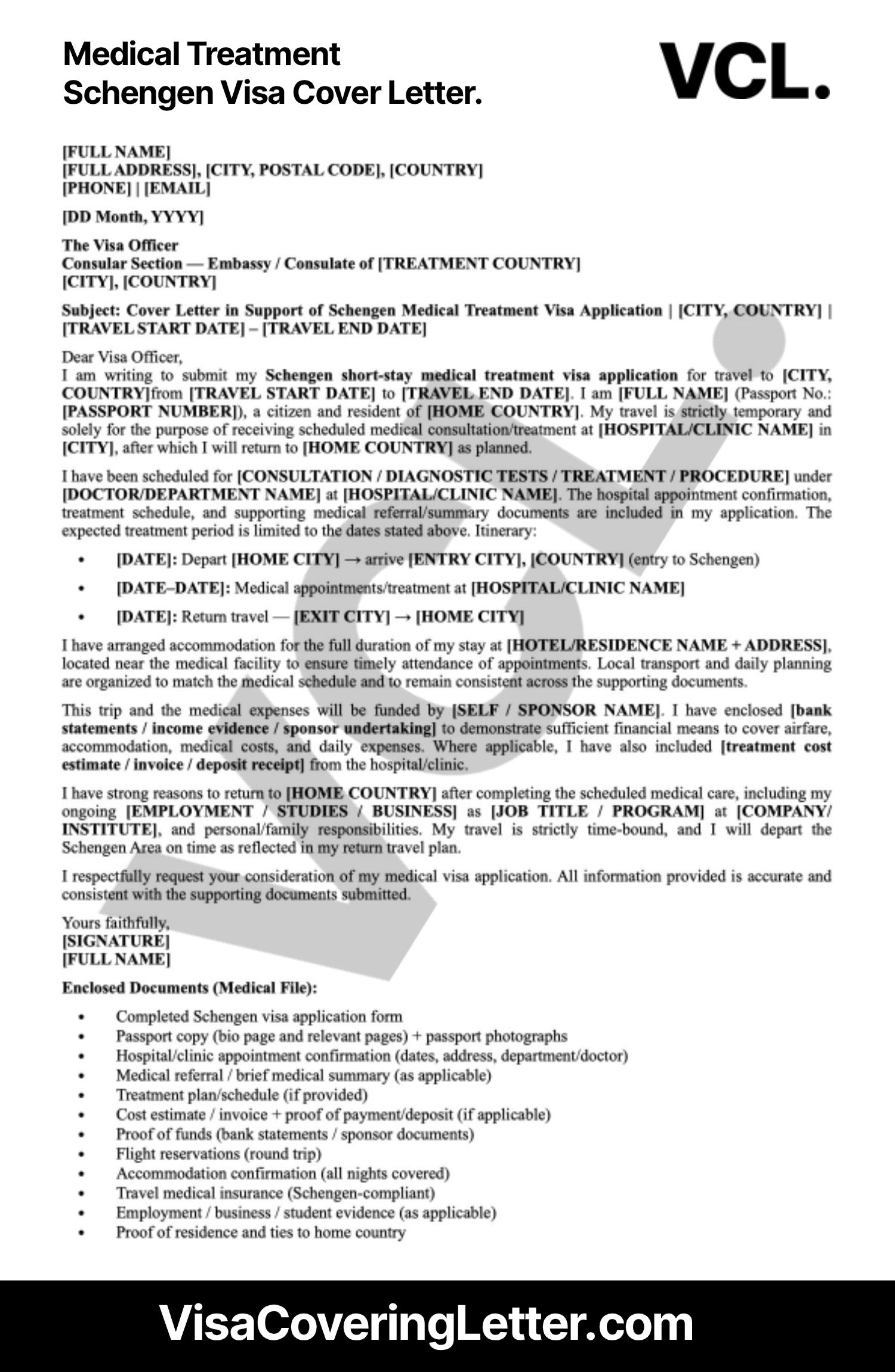 schengen-medical-visa-cover-letter-sample