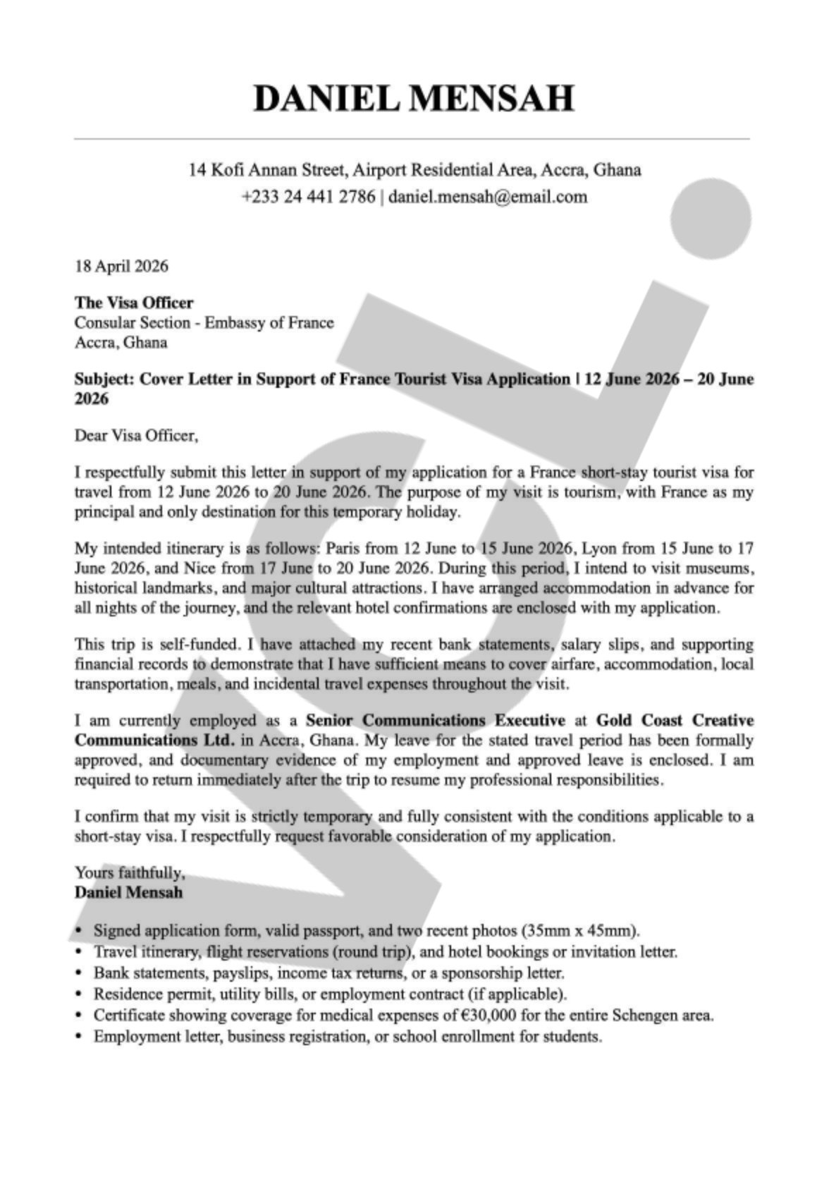 cover-letter-sample-for-france-tourist-or-visit-visa