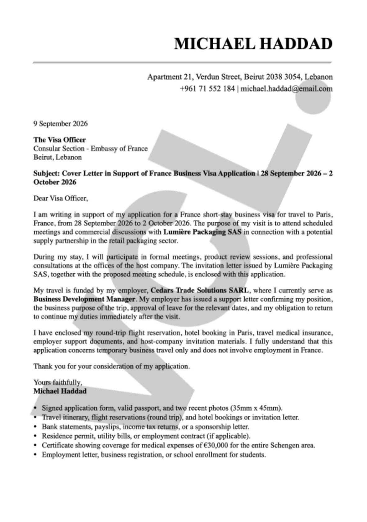 cover-letter-sample-for-french-business-visa