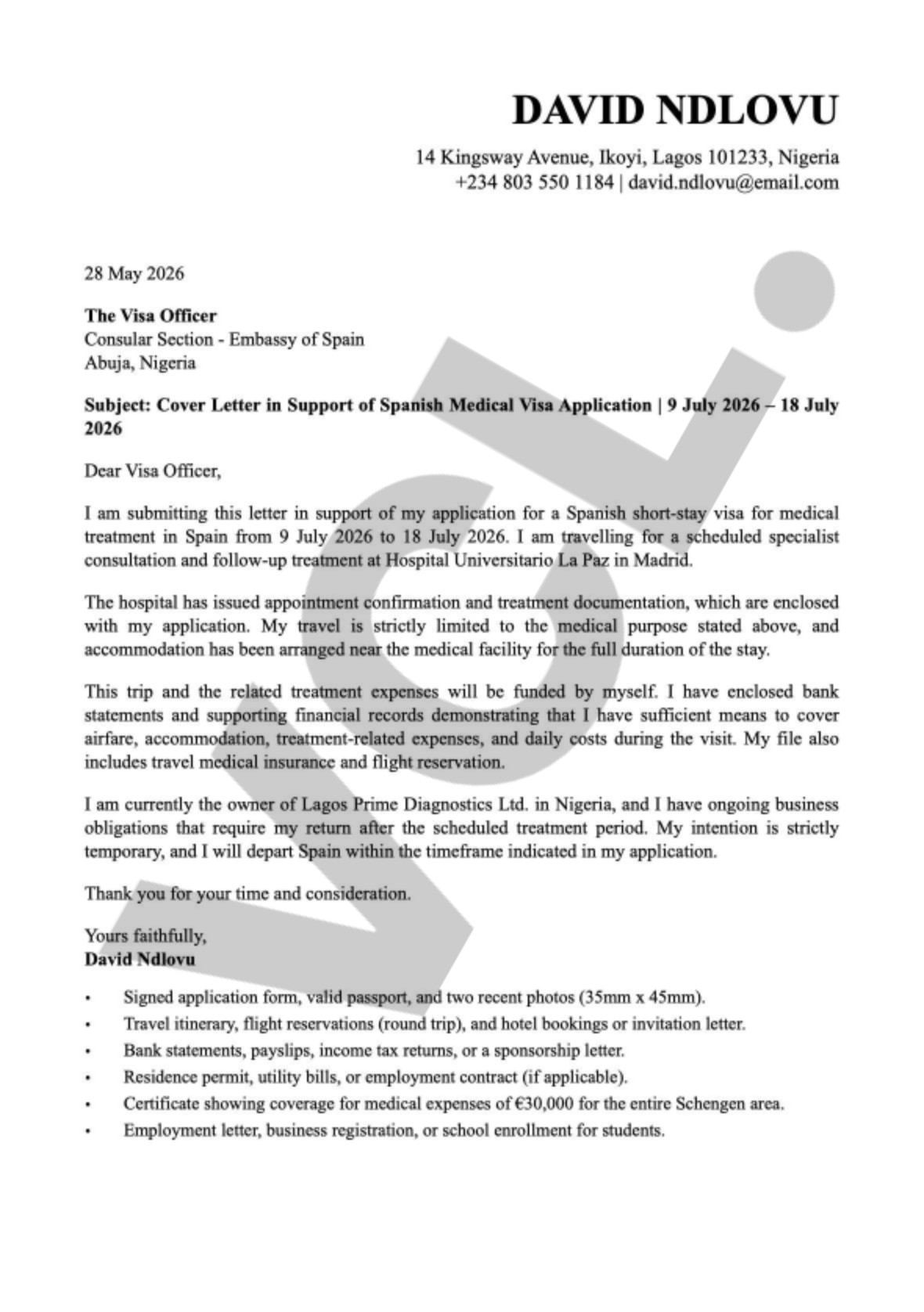 cover-letter-sample-for-spain-medical-visa