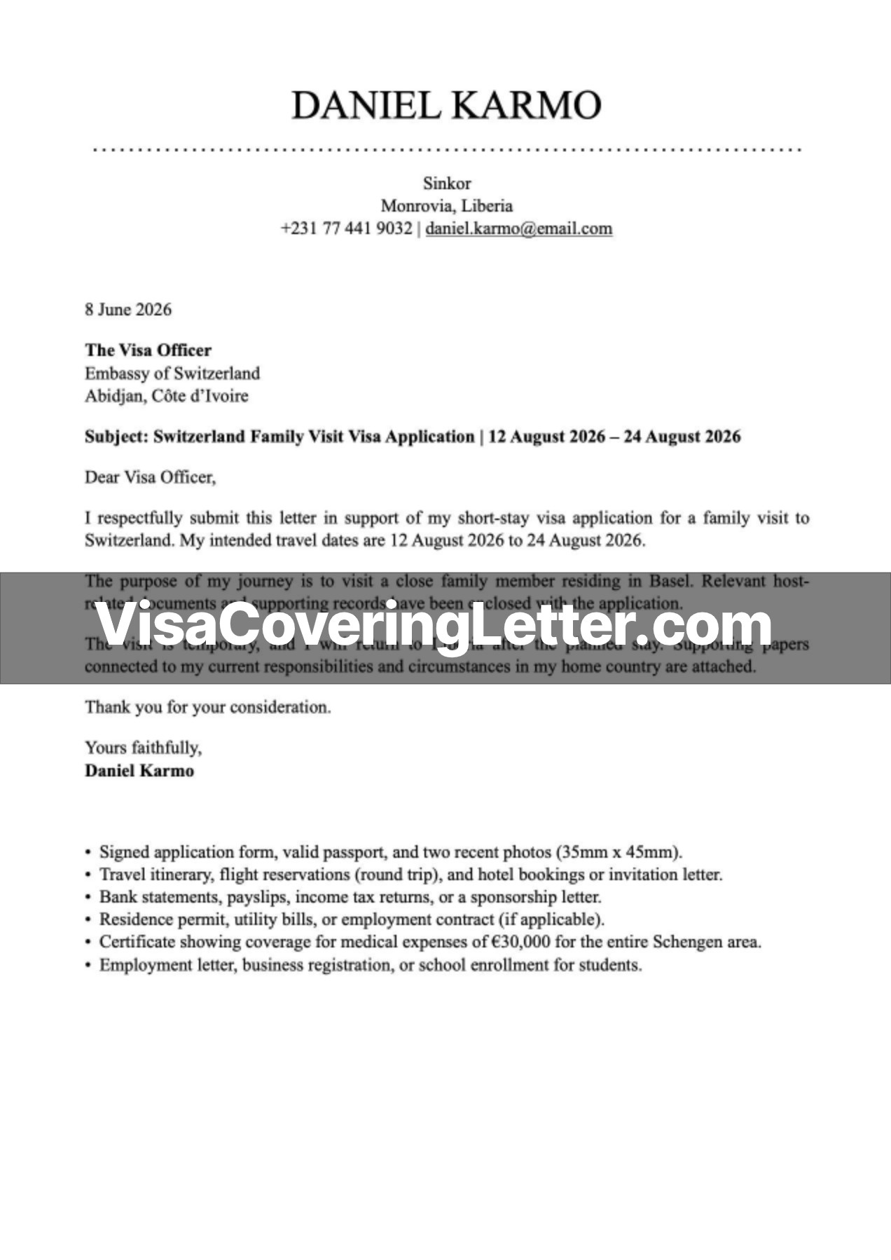 cover-letter-for-switzerland-family-visit-visa