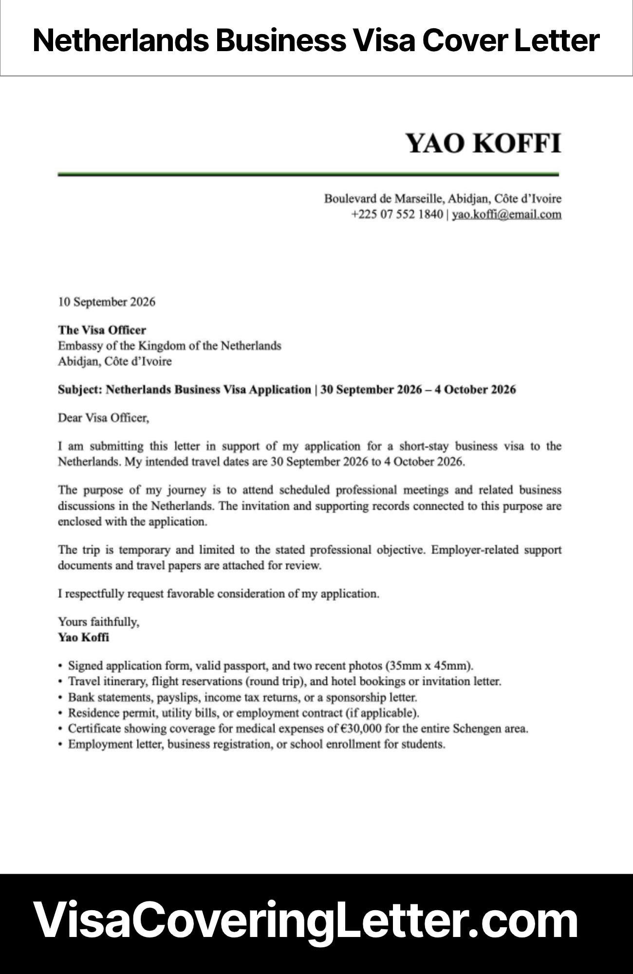 netherlands-business-visa-cover-letter-sample