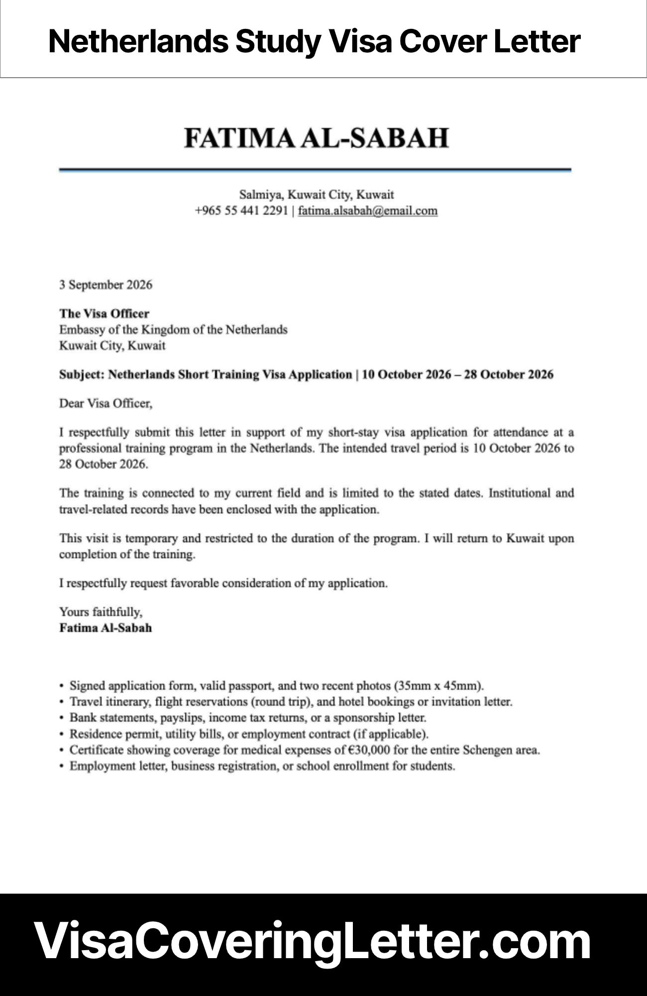 netherlands-study-visa-cover-letter-sample