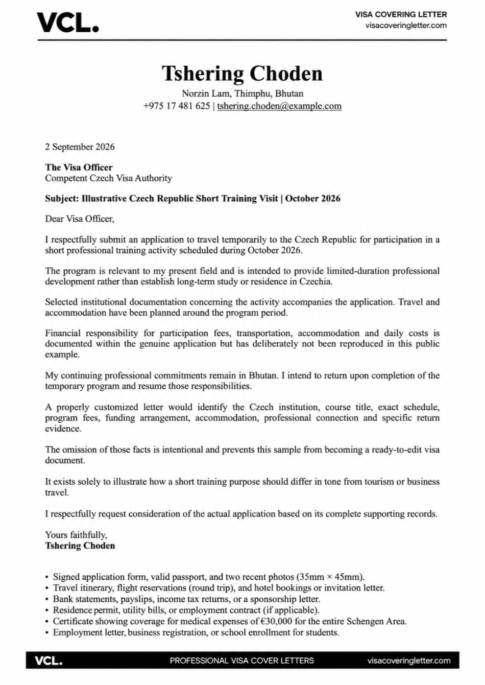cover-letter-for-czech-republic-study-visa