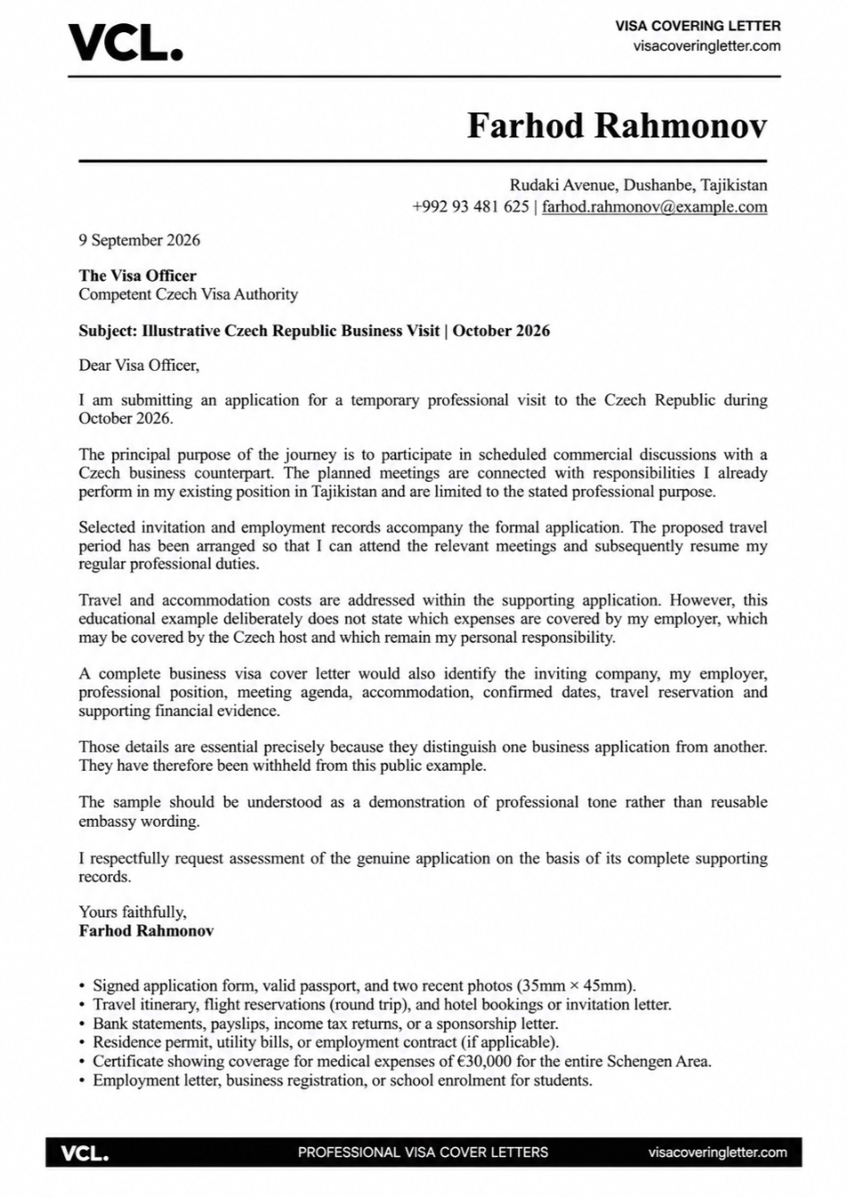 cover-letter-sample-for-czech-republic-business-visit-visa