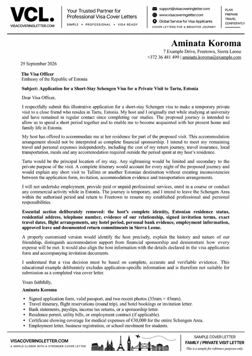 cover-letter-sample-for-estonia-private-visit-visa