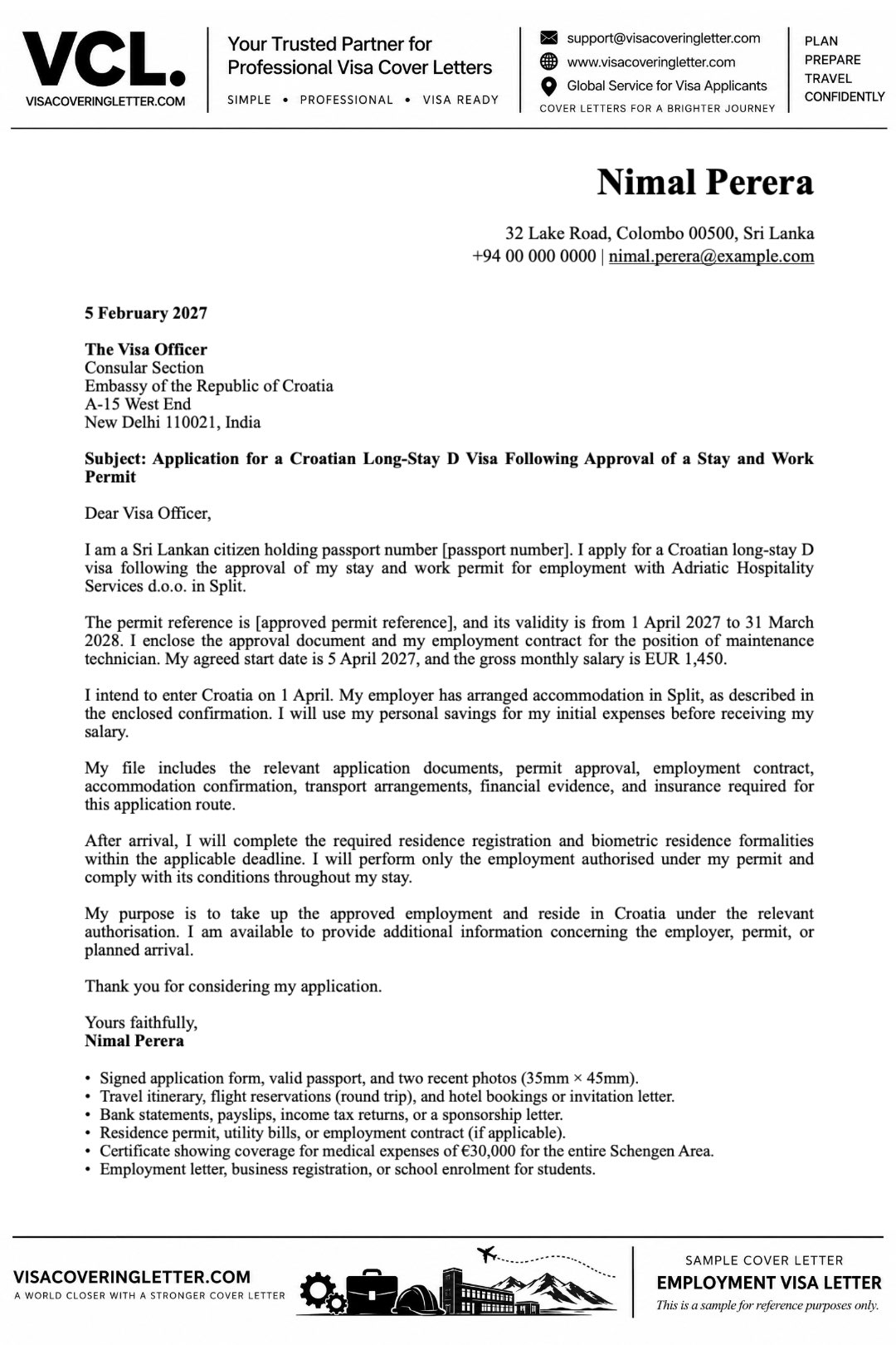 croatia-cover-letter-sample-for-employment-work-visa