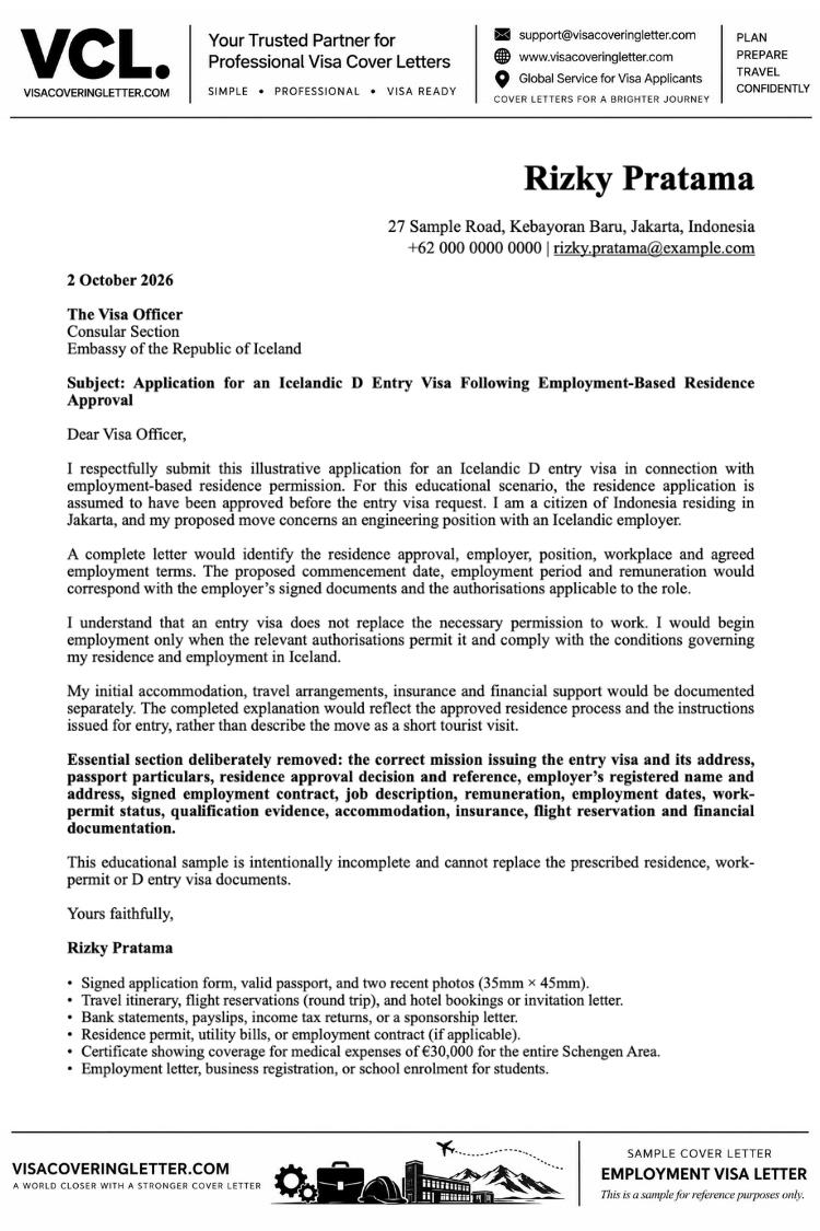 iceland-work-visa-cover-letter-sample